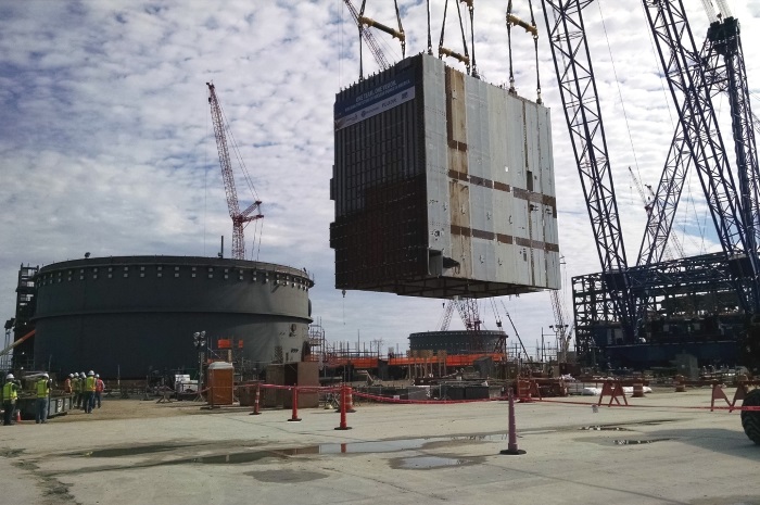 На четвертом энергоблоке АЭС «Вогтль» установлен на штатное место модуль CA20.